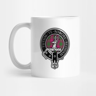 Clan Crawford Crest & Tartan Mug